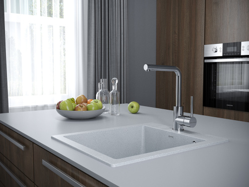 Смеситель для кухни Paulmark HONNER Ho212018-CR на мойку хром - фото 2